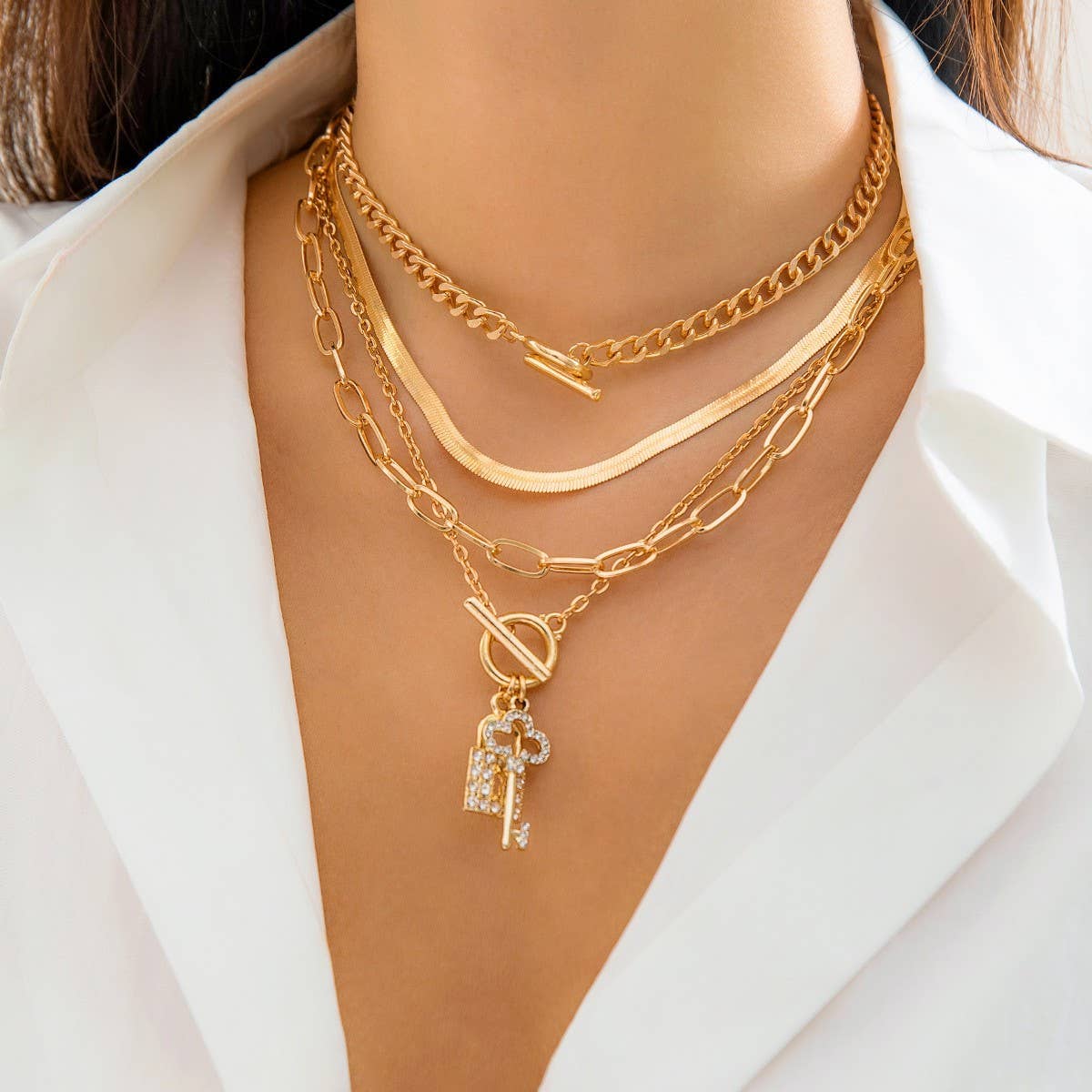Vintage Key Necklace
