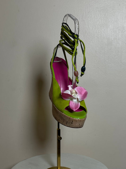 Vanessa High Heel Wedge Sandal