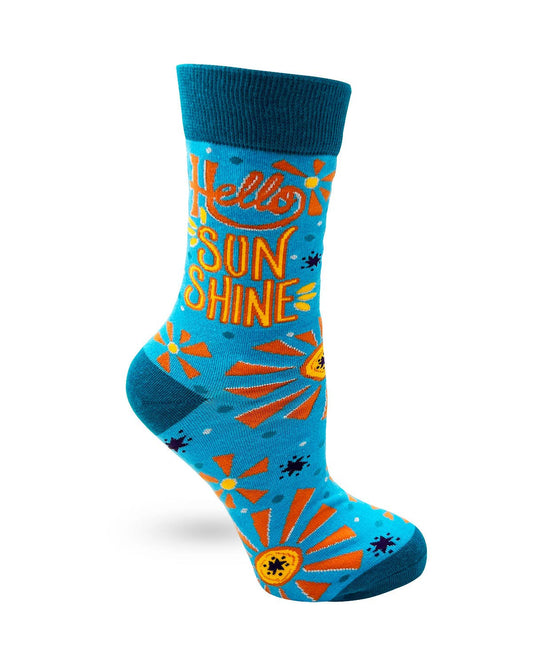 Hello Sunshine Women's Crew Socks