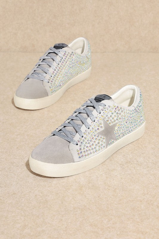 Glam Rhinestone Sneakers