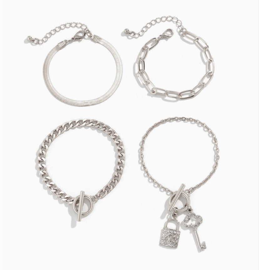 Vintage Key Bracelet