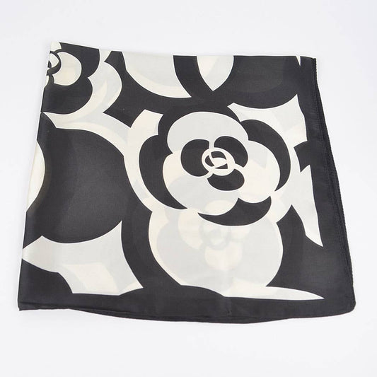 Rose Printed Square Scarf