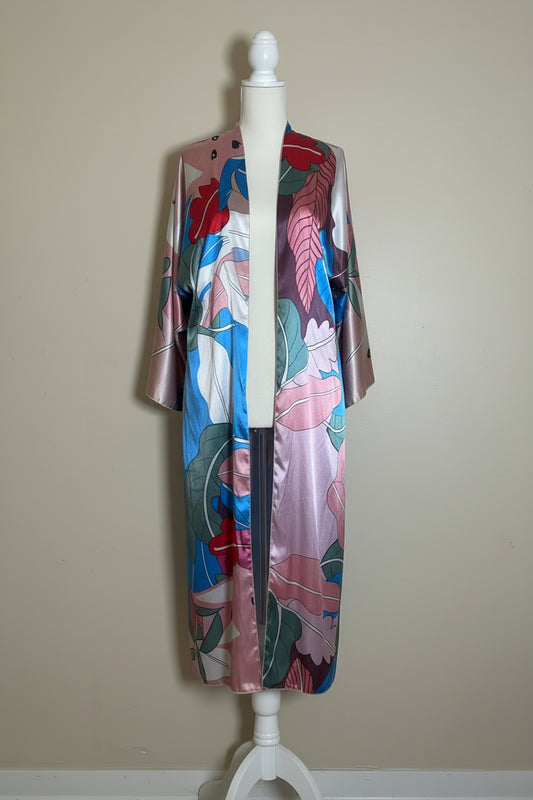 Helene Silky Printed Kimono