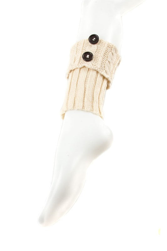 Knitted Winter Leg Warmers