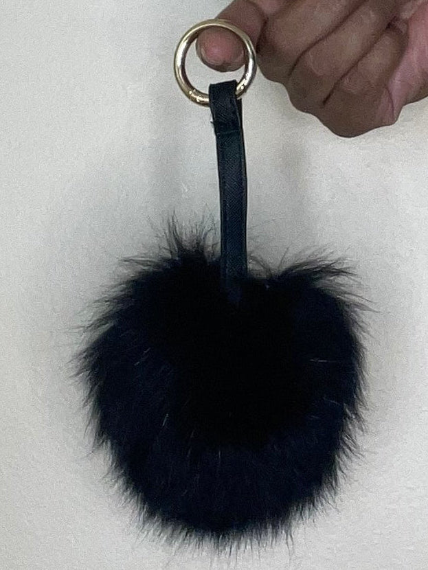 Fluffy Fur Pom Pom Keychain/Bag Charm