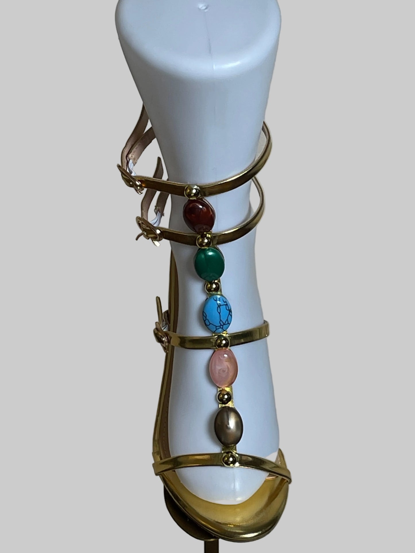 Venus Block Heeled Gladitator Sandal