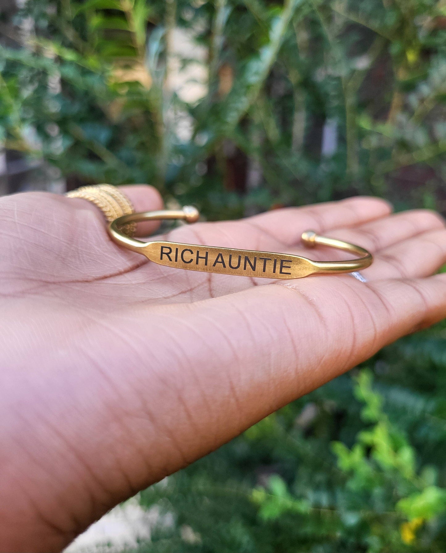 Brass Affirmation Bangles