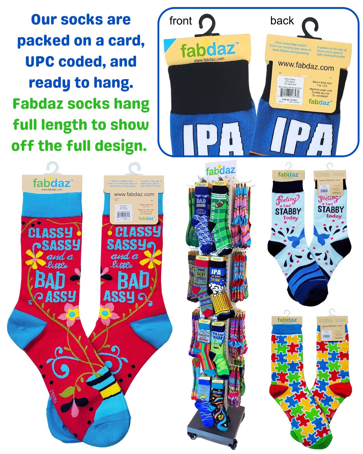 Workin' Harder Than An Ugly Stripper Women's Crew Socks
