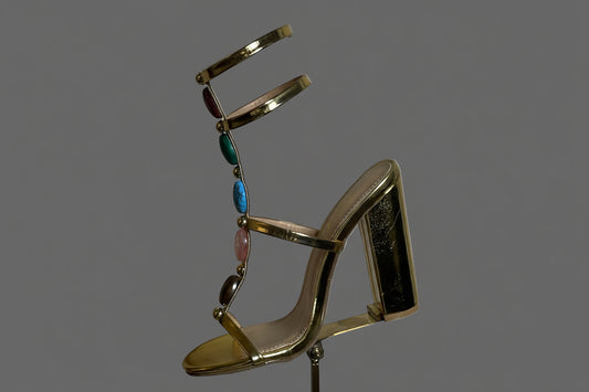 Venus Block Heeled Gladitator Sandal