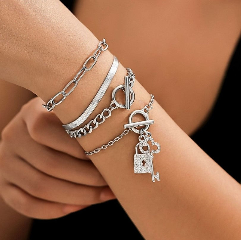 Vintage Key Bracelet