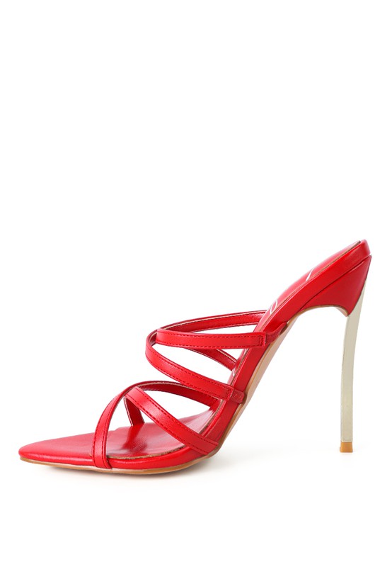 Nightclub Women's Strappy Stiletto Sandals