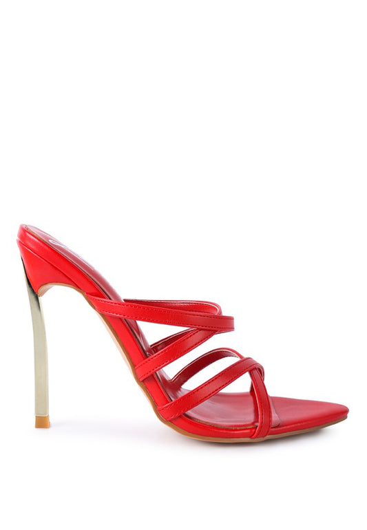 Nightclub Women's Strappy Stiletto Sandals